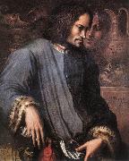 VASARI, Giorgio Portrait of Lorenzo the Magnificent wr